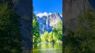 The Majestic Yosemite Falls as Seen from the Merced River  Yosemite National Park [upl. by Althea]