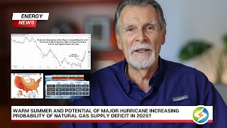 Is Warm Summer and Potential of Major Hurricanes Increasing The Probability of Natural Gas Deficit [upl. by Ardnua]