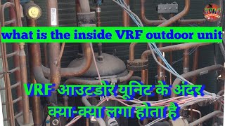 What is the inside VRF outdoor unit VRF outdoor unit components [upl. by Ishii]