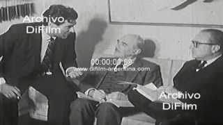 DiFilm  Alberto Ginastera y Manuel Mujica Lainez opera quotBomarzoquot 1967 [upl. by Lancelot]