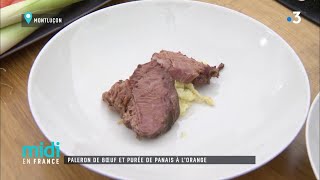 Paleron de boeuf et purée de panais à lorange [upl. by Ticknor]