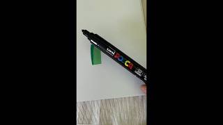 How to draw with posca markers [upl. by Ati72]