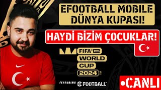 FIFAe World Cup 2024™ eFootball Mobile emillitakımlar Maçları 1 Gün Canlı Yayın [upl. by Nairrot451]