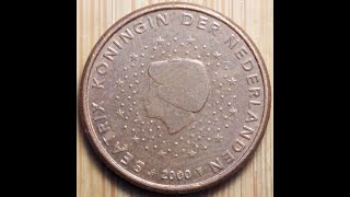 1 cent 2000 Netherlands 1333 [upl. by King699]