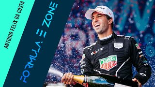 London EPrix Friday Antonio Felix Da Costa interview [upl. by Avigdor]