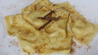 Ravioli dolci di ricotta [upl. by Jacobson]