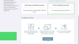 Afterpay Payments in Vend  Vend U [upl. by Bigot]