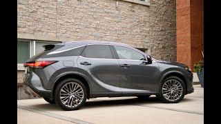 Review 2024 Lexus RX450h Plugin Hybrid Canada Firstever PHEV for the bestselling RX family [upl. by Ecirtahs]