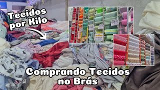 Comprando Tecidos no Brás  Atelier LoveYu [upl. by Atenaz839]