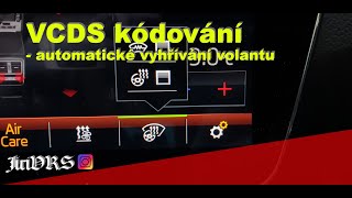 VCDS kódování  automatické vyhřívání volantu [upl. by Babara]