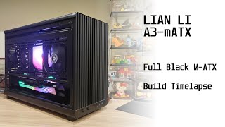 Lian Li A3 MATX Build with ZOTAC RTX 3070 Ti Large GPU [upl. by Zinck]