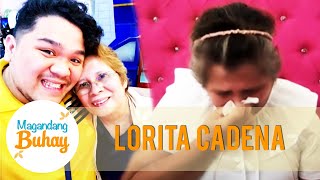 Momshie Lorita breaks down in tears while talking about Llyod Cadena  Magandang Buhay [upl. by Leibarg]