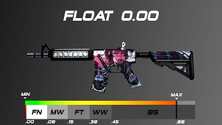 CSGO M4A4  NeoNoir  Skin wearfloat [upl. by Emmott]