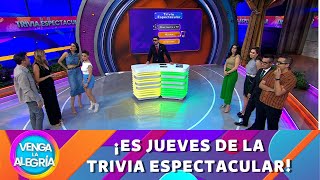 ¡Es jueves de la Trivia Espectacular  Programa 24 de octubre 2024 PARTE 2  Venga La Alegría [upl. by Crin]