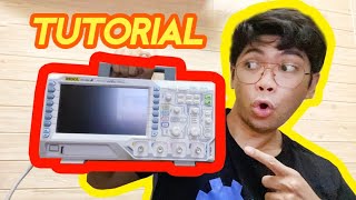 Paano gumamit ng Oscilloscope Tutorial Step by Step [upl. by Wernick]