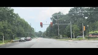 Driving In Manalapan New Jersey Leaving Englishtown Flee Market [upl. by Dearborn885]