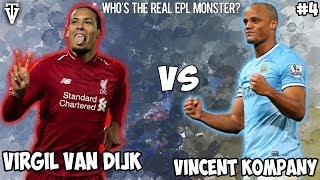 VINCENT KOMPANY VS VIRGIL VAN DIJK CRAZY DEFENDING SKILLS amp GOALS 2019🔥 [upl. by Aiotal]