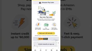 amazon pay later kaise activate kare 2024 shorts viralshorts trendingshorts ytshortsindia virl [upl. by Sonja]