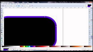 Inkscape Basics  Creating Rounded Rectangles [upl. by Onifled592]