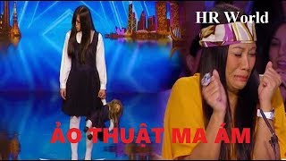 EngVietsub Riana Màn ảo thuật ma ám khiến các giám khảo sợ chết khiếp Asias Got Talent 2017 [upl. by Naujak]