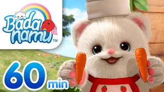 🍳Cooking in the Kitchen  More Badanamu Songs Compilation  Nursery Rhymes amp Kids Songs [upl. by Lisabet]