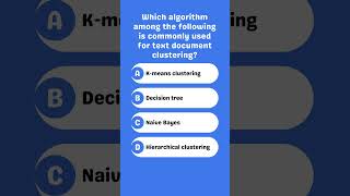 Which algorithm is used for text document clustering [upl. by Felisha]