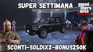 Aggiornamento settimanale Gta online Super settimana dei colpi💰💰 [upl. by Dario]