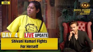 Bigg Boss OTT 3 Live Day 4 BB House Members Questions Shivani Kumari After Nomination I Big Boss [upl. by Joliet]