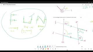 Grade 9  Mathematics  Geometry  Parallel lines  Triangles  Quadrilaterals [upl. by Atiuqam]