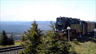 Harzer SchmalspurbahnBrockenbahn 19052013 [upl. by Nellad]