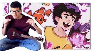 DE ELLOS APRENDÍ  Cover  SpeedPaint  Kaos [upl. by Cuttie32]