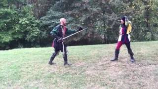 SCA Sword and Buckler Technique for Cut and Thrust or Armored Combat [upl. by Harpole938]