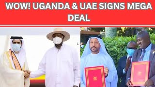 UGANDA Uganda Signs Deal With UAE to Build 3rd Int Airport africa news [upl. by Osnofledi701]