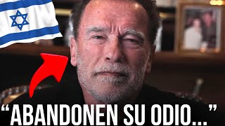 😳 El actor Arnold Schwarzenegger SILENCIA al Mundo en PODEROSO Mensaje Motivacional sobre los Judíos [upl. by Anaahs]