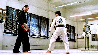 Danielsan trains at Cobra Kais  Karate Kid 3  CLIP [upl. by Wiebmer]