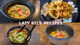 LAZY FRIED RICE CHINESE RECIPE [upl. by Adelaida]