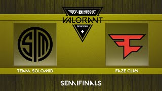 Team SoloMid vs FaZe Clan  T1 x NSG Showdown Semifinals Game 1 [upl. by Harimas]