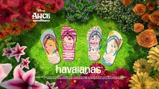 Havaianas Kids Alice no país das maravilhas [upl. by Howlend]