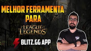 BLITZ GG  MELHOR FERRAMENTA PARA LEAGUE OF LEGENDS [upl. by Oidale]