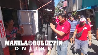 Manila Mayoral candidate Alex Lopez visits the residents of Sunog Apog in Tondo [upl. by Aguayo]