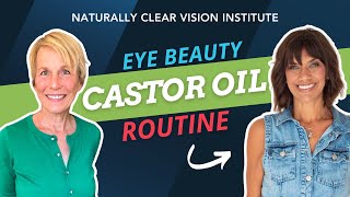 Upgrade Your Beauty Sleep Routine with Castor Oil for your Eyes Eyebrows Lashes and More [upl. by Callean]