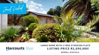 For Sale Spacious Family Home with Two FreeStanding Flatlets – R2690000 [upl. by Nennerb]