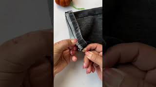 Jeans pant fitting hack fashion shorts [upl. by Nahk377]