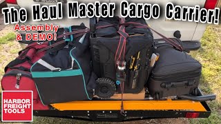 The Haul Master Heavy Duty Cargo Carrier From Harbor Freight Assembly and DEMO [upl. by Sonny]