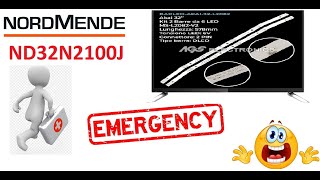 Pronto Soccorso Riparazione TV Nordmende ND32N2100J solo audio [upl. by Ingeborg]