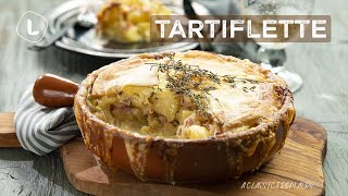 Tartiflette  French Potato and Cheese Casserole  Food Channel L Recipes [upl. by Adnaloj]