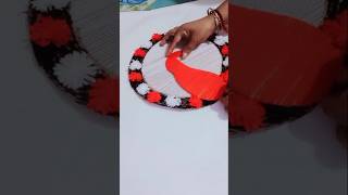 Beautiful Woollen Craft 💞craftideas wallhanging diyideas viralvideo 💞 [upl. by Ocsecnarf]