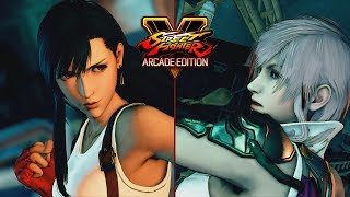 STREET FIGHTER V AE TIFA LOCKHART VS LIGHTNING SFV PC MODS [upl. by Tandy935]