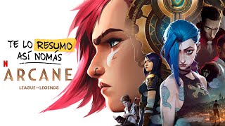 Arcane La Serie De League of Legends  TeLoResumo [upl. by Yssenhguahs]