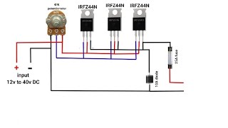 Voltage regulator circuit output 50A voltageregulator voltage electric [upl. by Alodee]